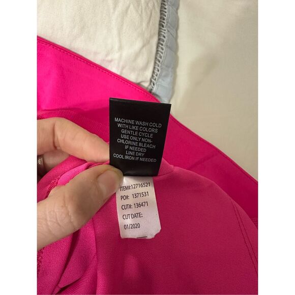 NWT Torrid Hot Pink Mini Satin Skater Dress Size 20 - Picture 12 of 13